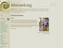 Tablet Screenshot of ishmael.com